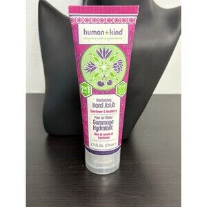 Human + Kind Moisturizing Hand Scrub, Elderflower and Raspberry, 2.5oz, SEALED